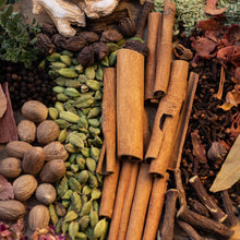 Load image into Gallery viewer, Blend of Holy Basil, Brahmi, Star Anise, Dry Ginger, Black Pepper, Nutmeg - Satmya