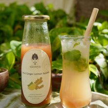 Load image into Gallery viewer, Mint Ginger Lemon Squash