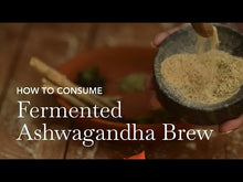 Load and play video in Gallery viewer, Fermented Ashwagandha Brew | Ashwagandha Roots | Stress and Anxiety Relief

