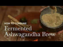 Load and play video in Gallery viewer, Fermented Ashwagandha Brew | Ashwagandha Roots | Stress and Anxiety Relief