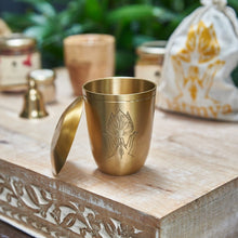 Load image into Gallery viewer, Kāma Gift Box | Tea Ritual Box | Luxury Brassware
