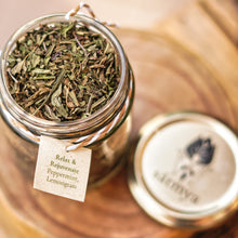 Load image into Gallery viewer, Peppermint &amp; Lemongrass Tea | Relax &amp; Rejuvenate Tisane
