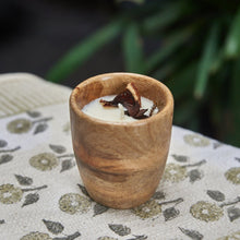 Load image into Gallery viewer, Satmya Candle: Wooden Jar Soy Wax Candle

